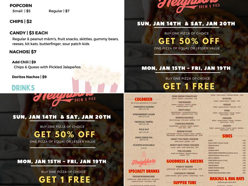 Grand River Drive-In Menu