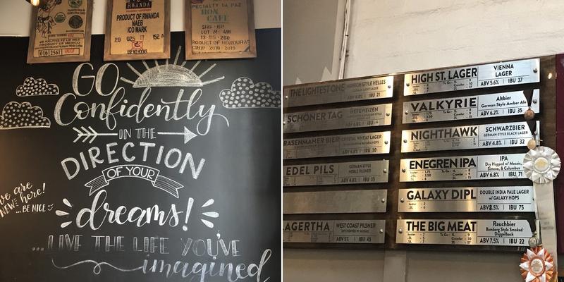 Enegren Brewing Company Menu