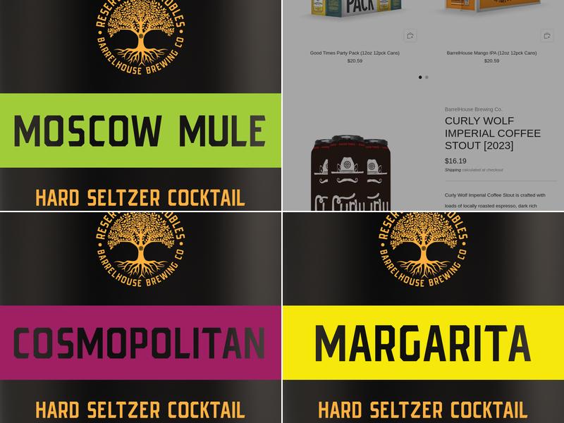 BarrelHouse Brewing Co. - Brewery and Beer Gardens Menu