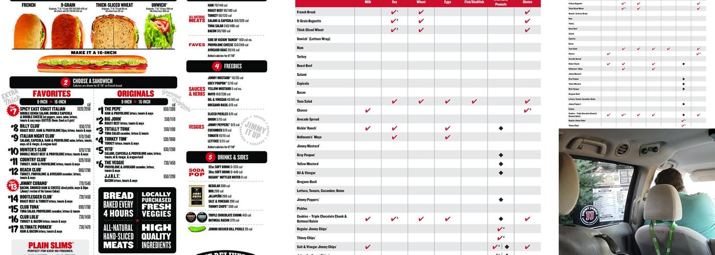 Jimmy John's Menu