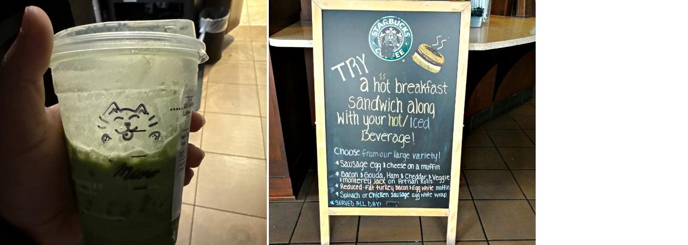 Starbucks Menu