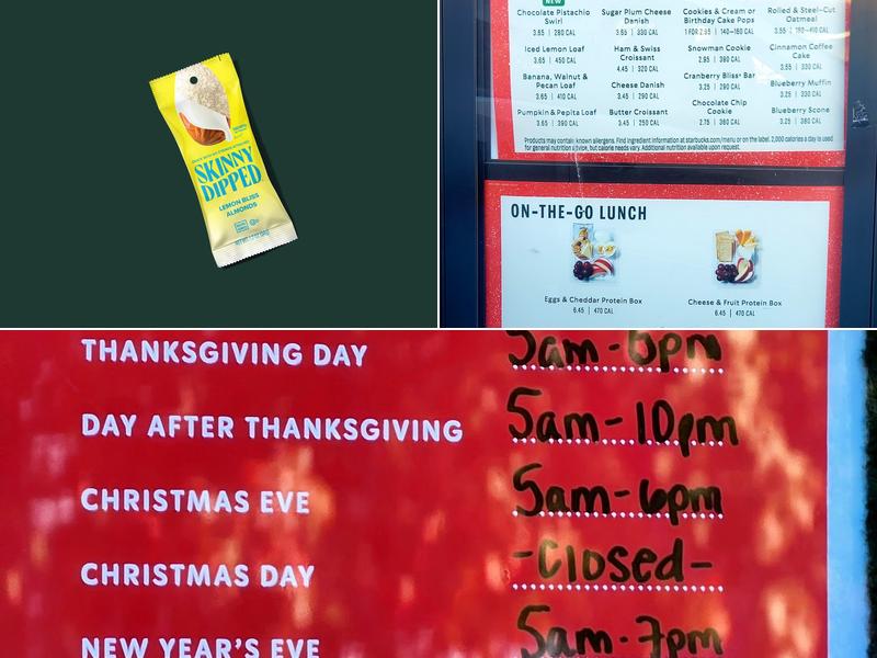 Starbucks Menu