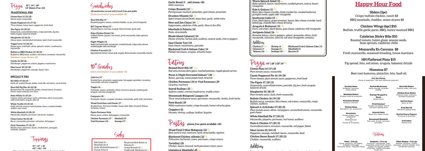 La Figata Menu