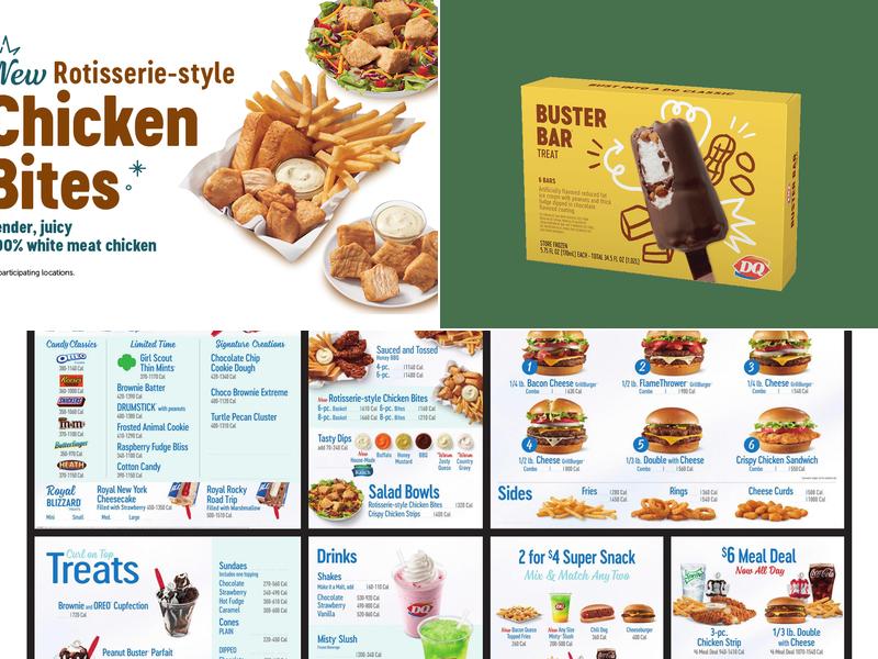 Dairy Queen Menu
