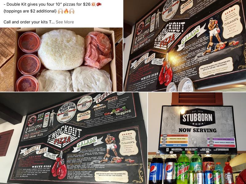 Knockout Pizza Cape Cod Menu