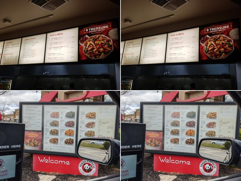 Panda Express Menu