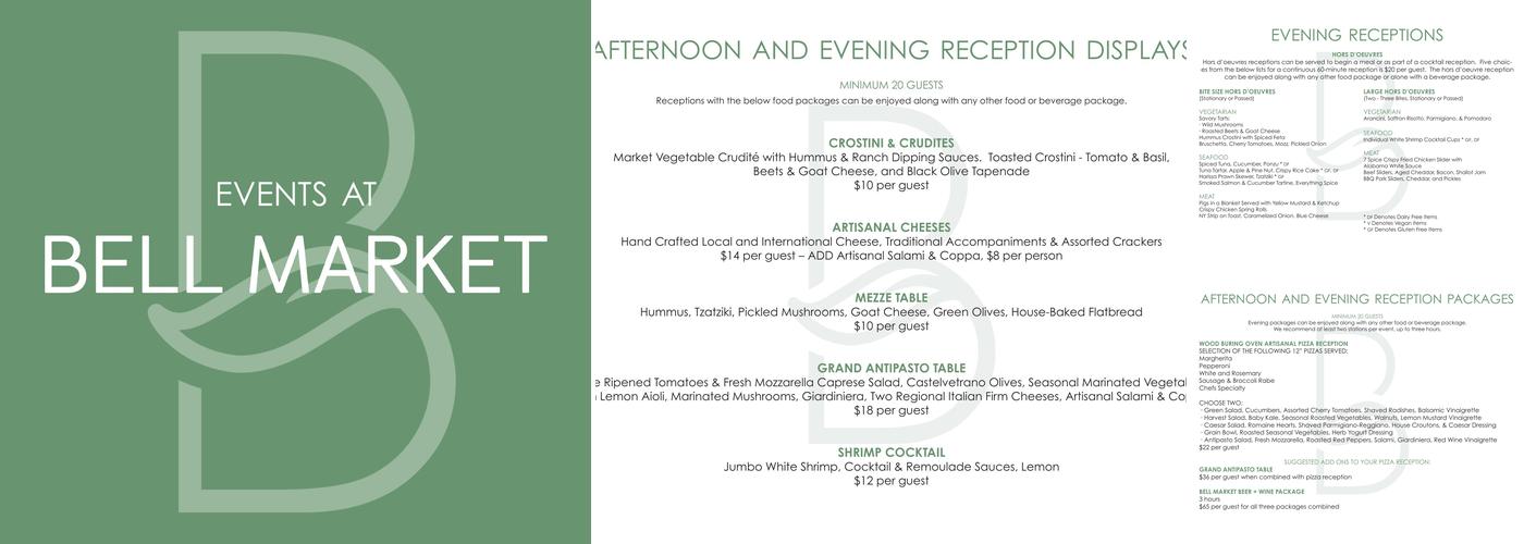 Bell Market Menu