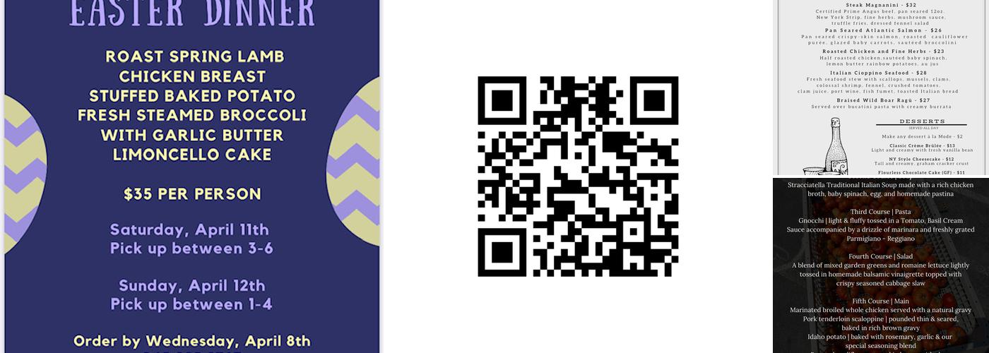 Magnanini Winery, Restaurant & Distillery Menu