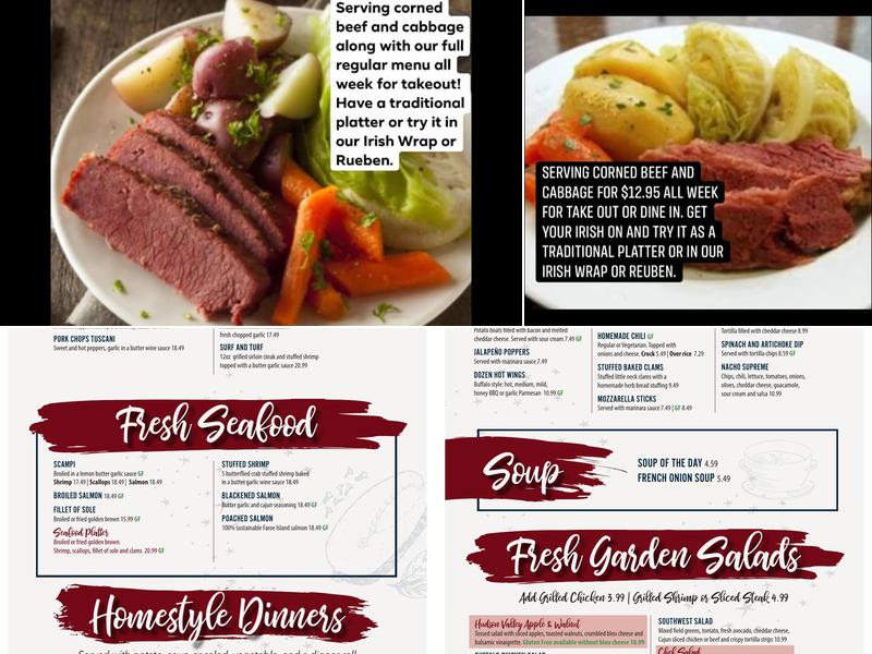 The Starway Restaurant - Diner Menu