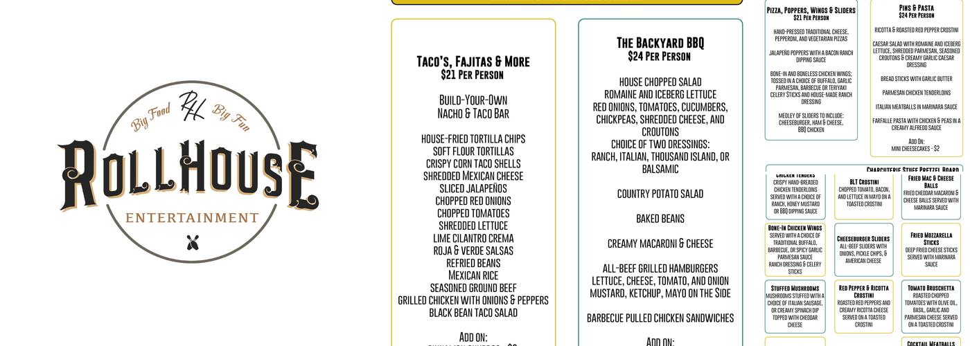RollHouse Solon Menu