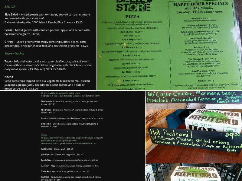 Beer Store Milwaukie Menu