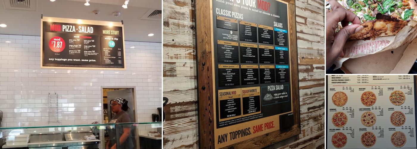 MOD Pizza Menu