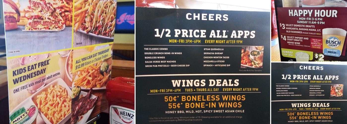 Applebee's Grill + Bar Menu