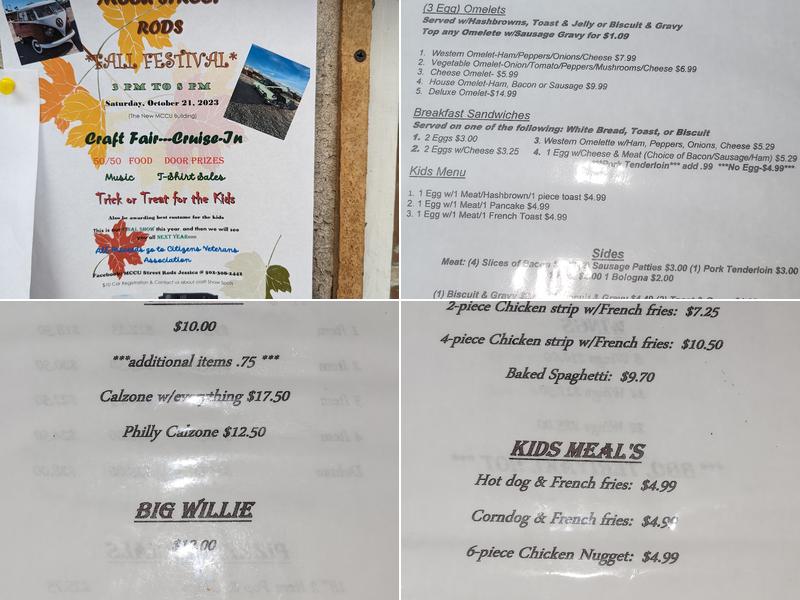 Star Country Market Menu