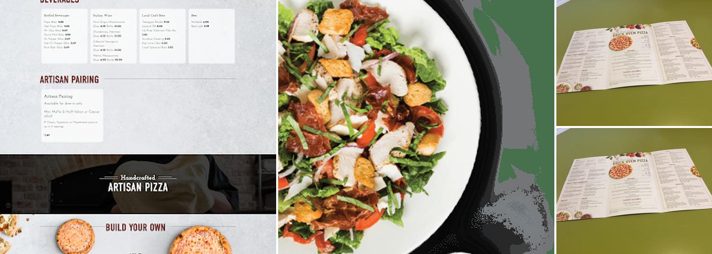 Flippers Pizzeria Menu