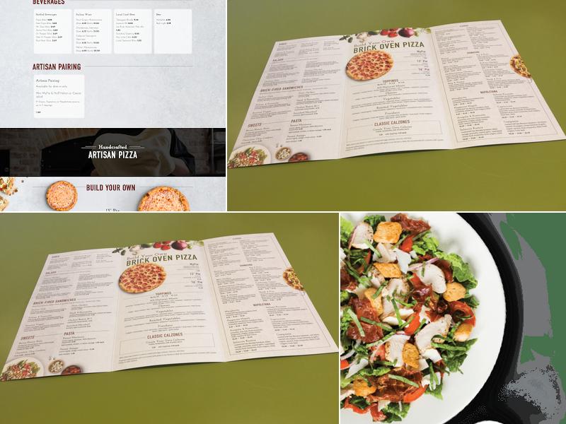 Flippers Pizzeria Menu