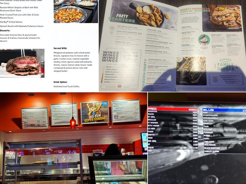 Main Event Humble Menu