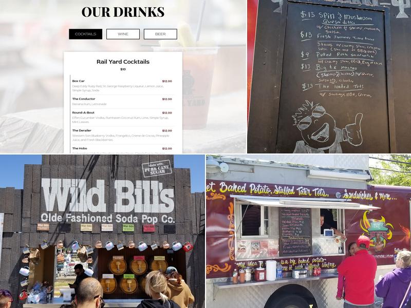 Frisco Rail Yard Menu