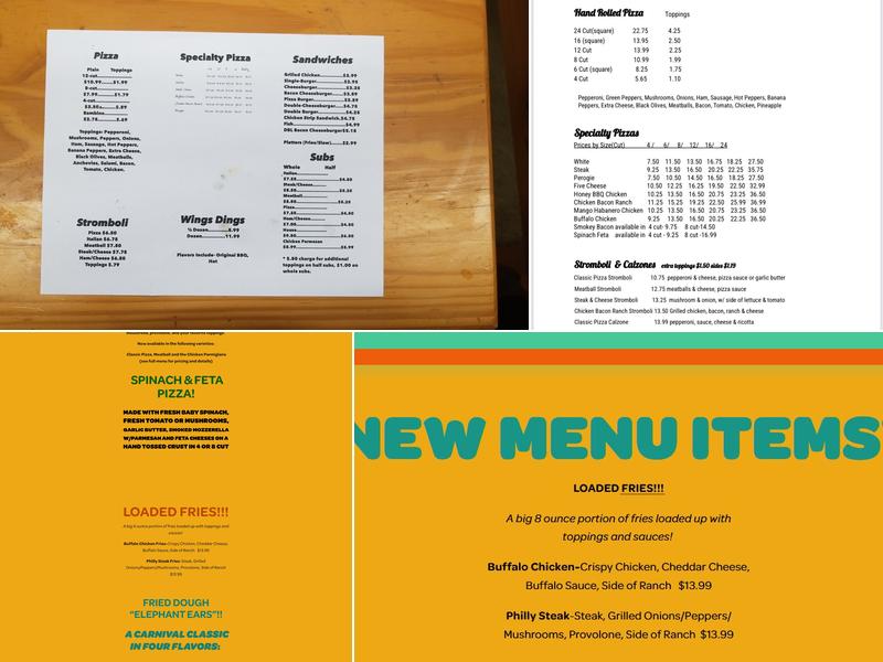 John's Pizzeria Menu