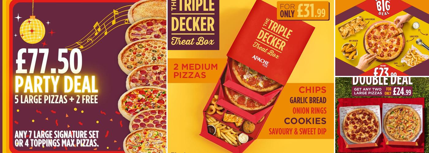 Apache Pizza North Belfast Menu