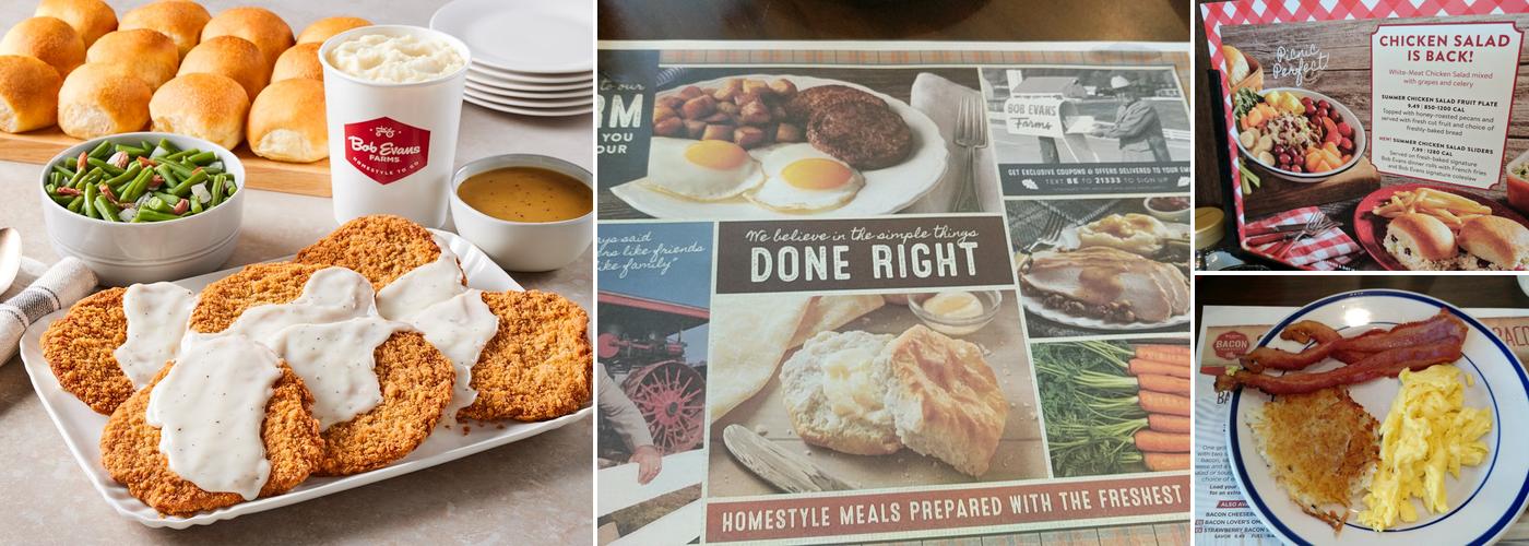 Bob Evans Menu