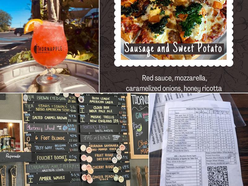 Thornapple Brewing Company Menu