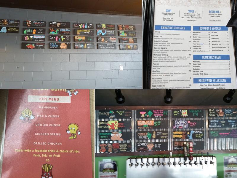 Brew Link Brewpub Menu