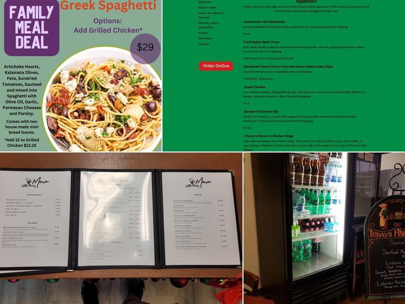 Villa Nova's Menu
