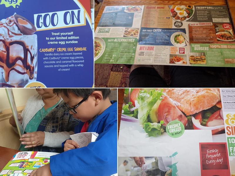 Craig House Brewers Fayre Menu