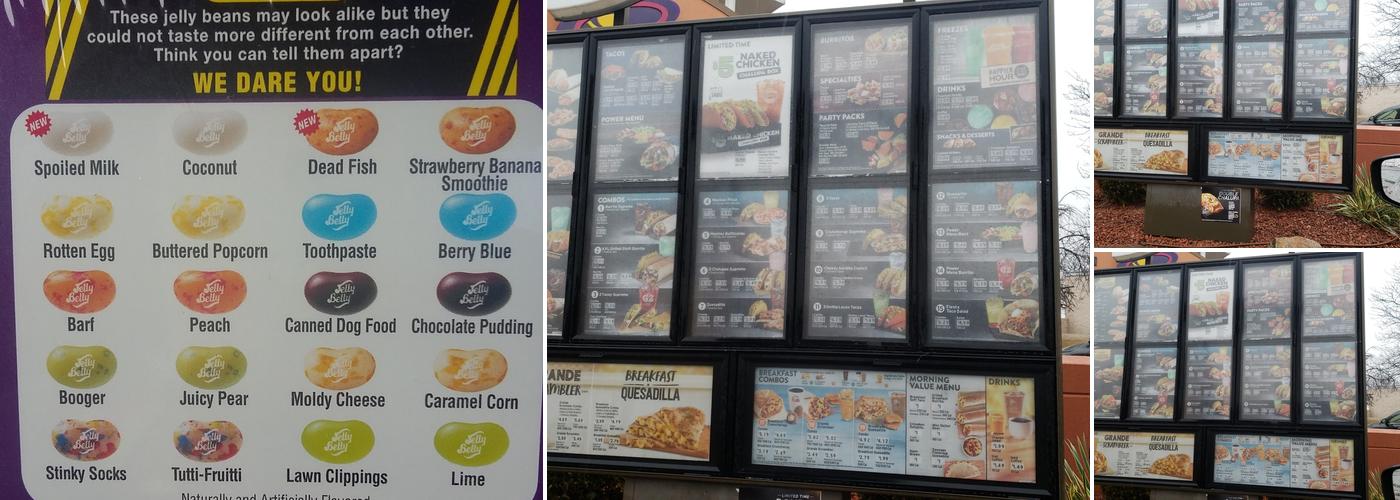 Taco Bell Menu