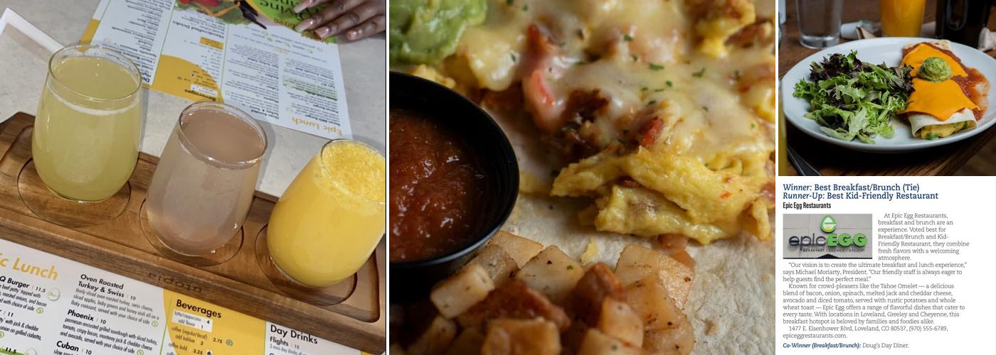 Epic Egg GREELEY - 23rd Ave Menu