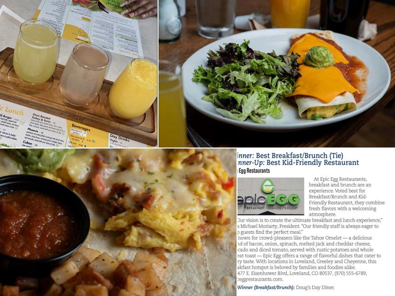 Epic Egg GREELEY - 23rd Ave Menu