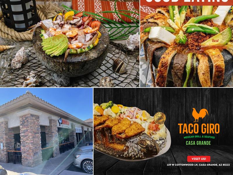 Taco Giro Mexican Grill & Seafood 139 W Cottonwood Ln, Casa Grande