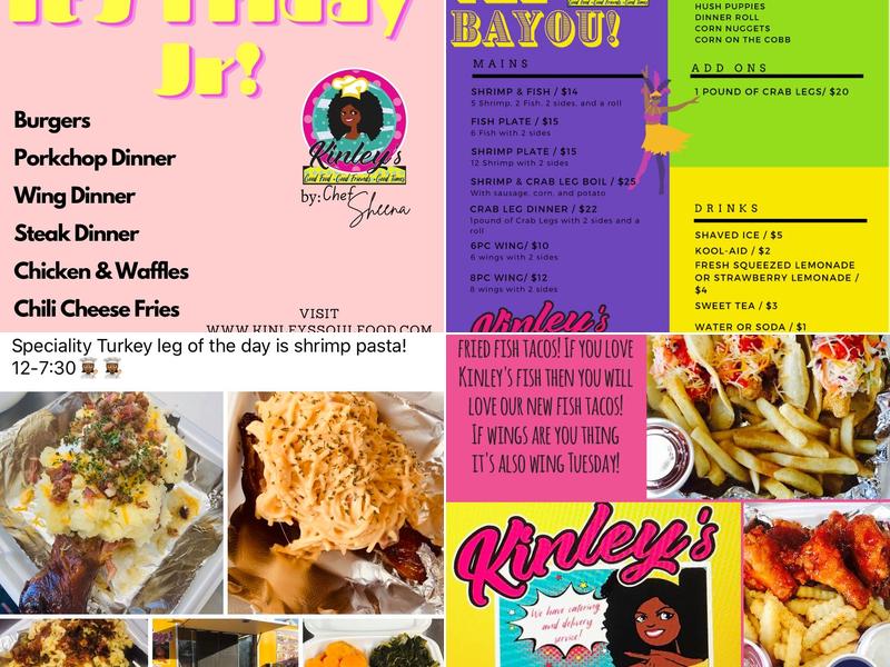 Kinley's American Bistro Menu