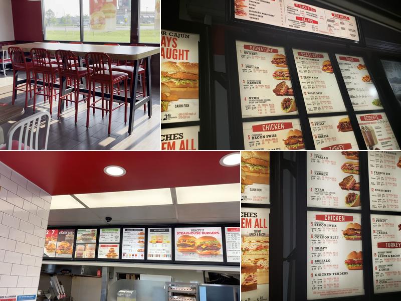 Arby's Menu
