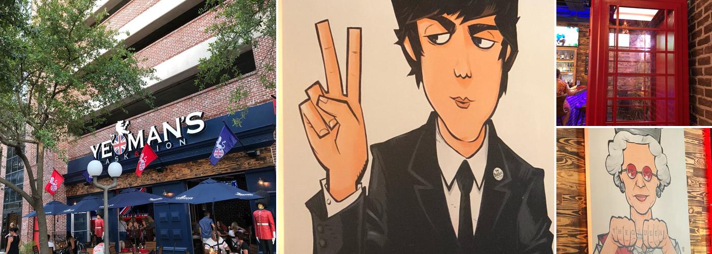 Yeoman's Cask and Lion