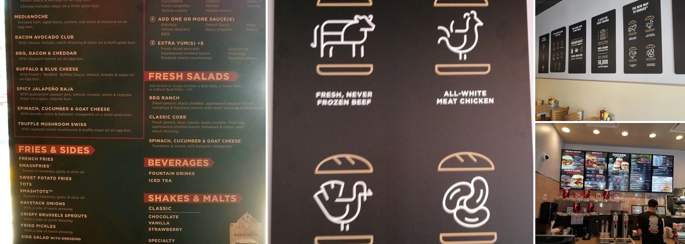 Smashburger Menu