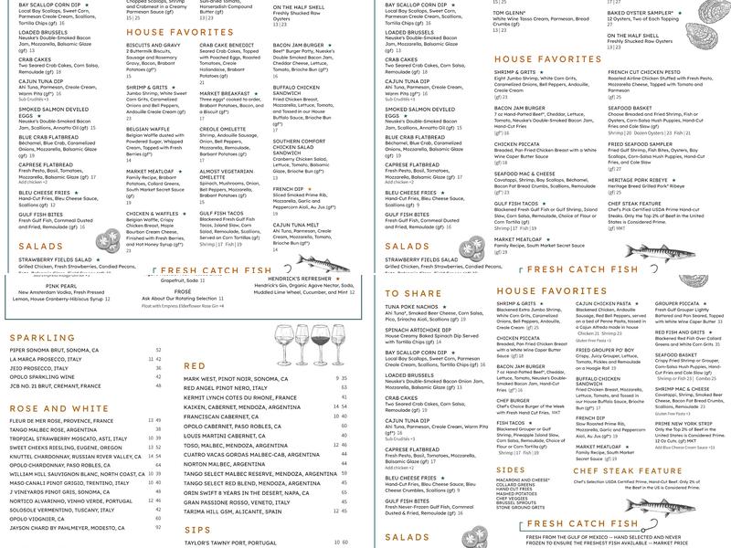 South Market Menu