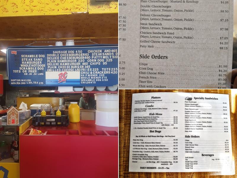 Hidden Grill Menu