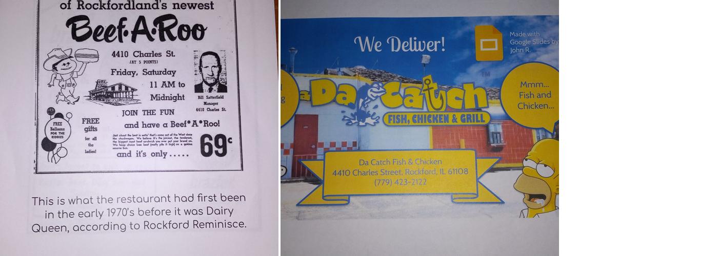 Da Catch Fish & Chicken Menu