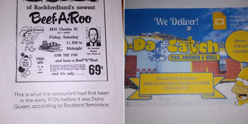 Da Catch Fish & Chicken Menu