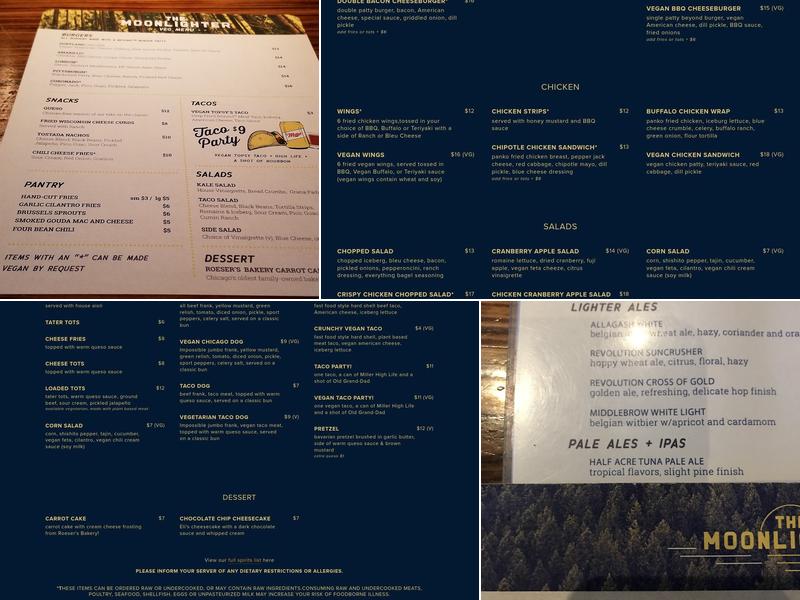 The Moonlighter Menu