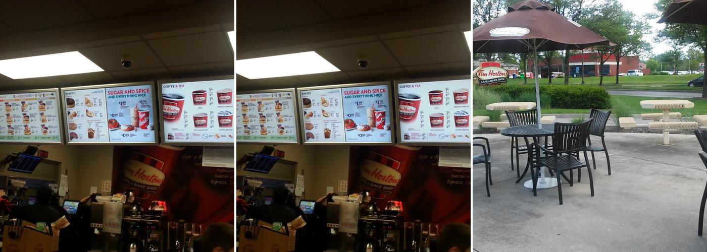 Tim Hortons Menu