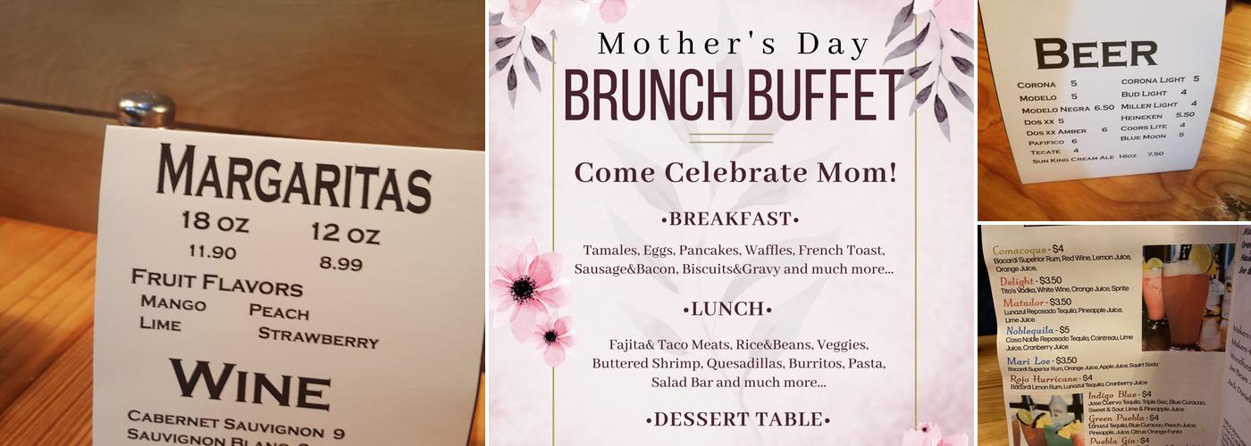 Loren & Mari Mexican Grill Menu