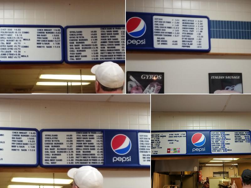 King Gyros Menu