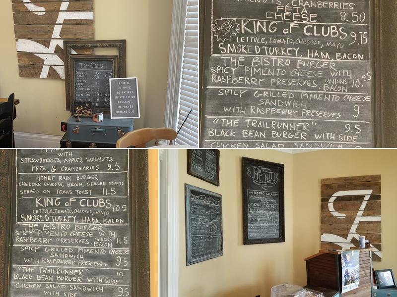 The Bike Rack Bistro Menu