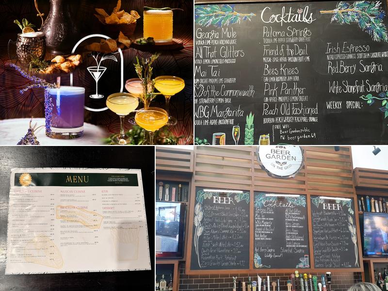 Cocktail Garden & Kitchen Menu