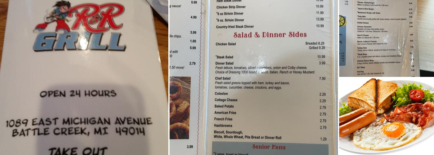 R&R Grill Menu