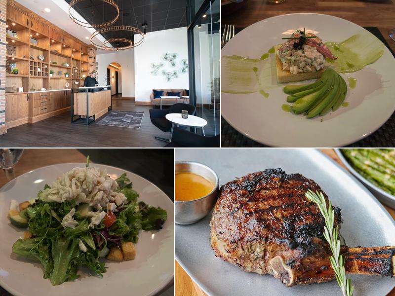 black & blue steak and crab, Burlington Ma.