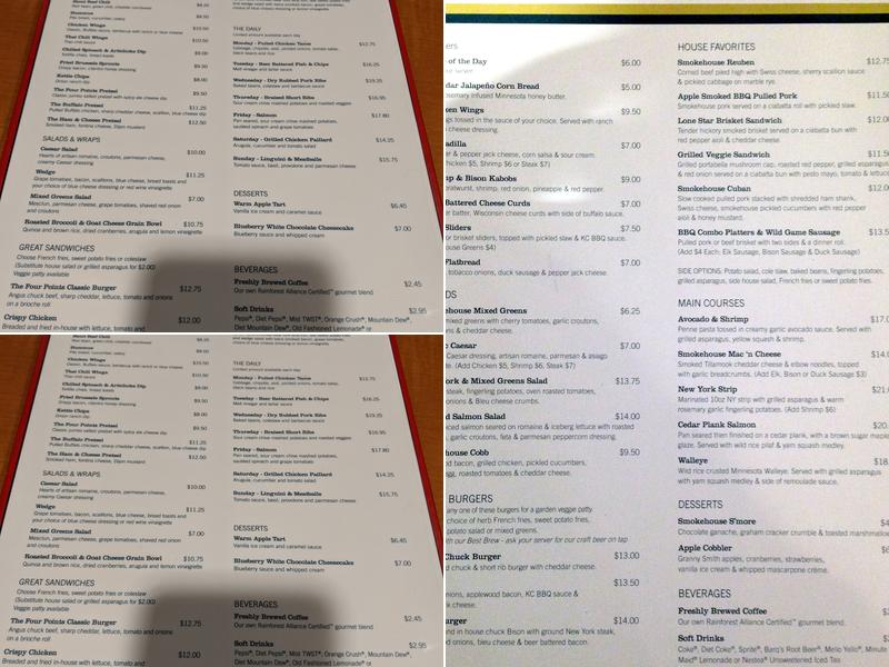 Lyndale Smokehouse Menu